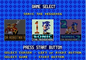 Sonic Classics (Compilation) Title Screen
